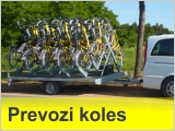 Prevozi koles in kolesarjev